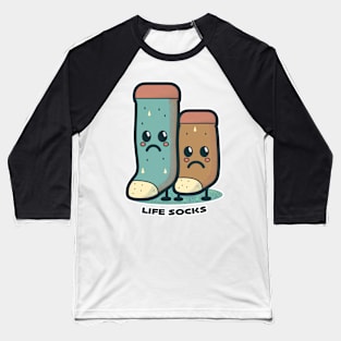 Life Socks Baseball T-Shirt